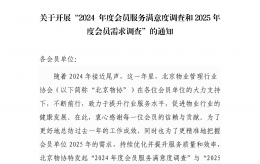 【協(xié)會(huì)通知】關(guān)于開(kāi)展“2024年度會(huì)員服務(wù)滿(mǎn)意度調(diào)查和2025年度會(huì)員需求調(diào)查”的通知